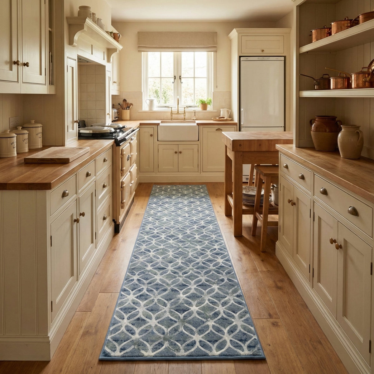 Eclipse Blue 63396-5666 Kitchen Runner