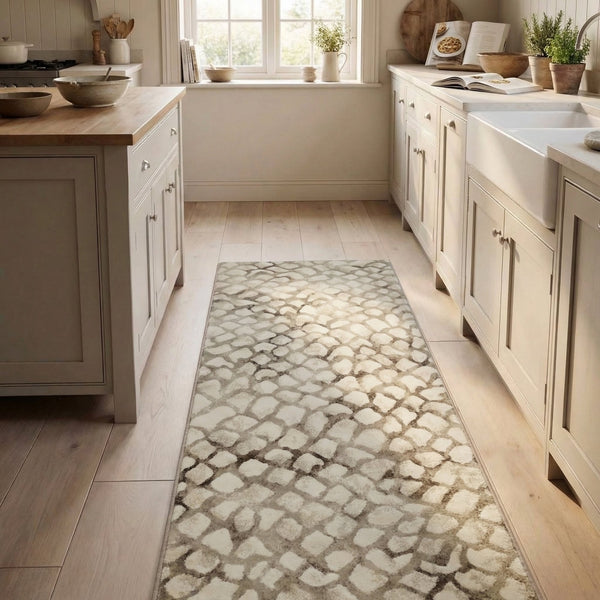 Eclipse Ivory 64194-8565 Kitchen Runner