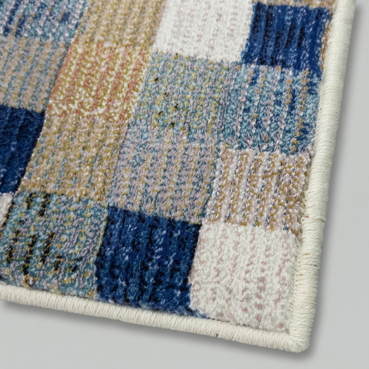 Eclipse Multi/Blue 63339-6121 Kitchen Runner