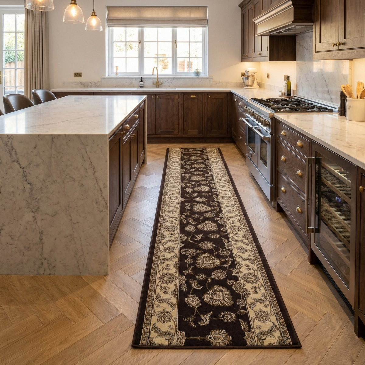 Legacy Brown 58020-600 Kitchen Runner