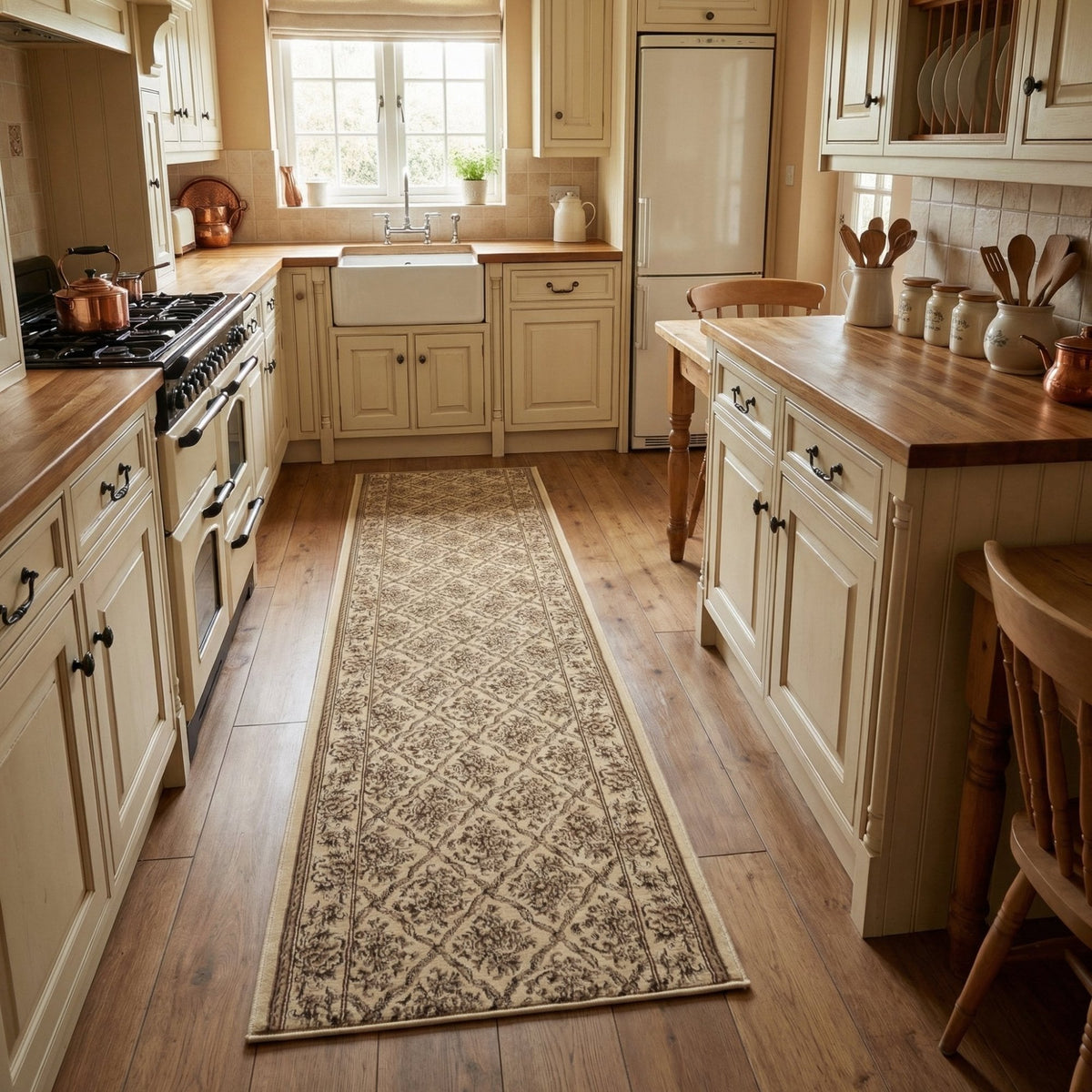 Legacy Ivory 58018-100 Kitchen Runner