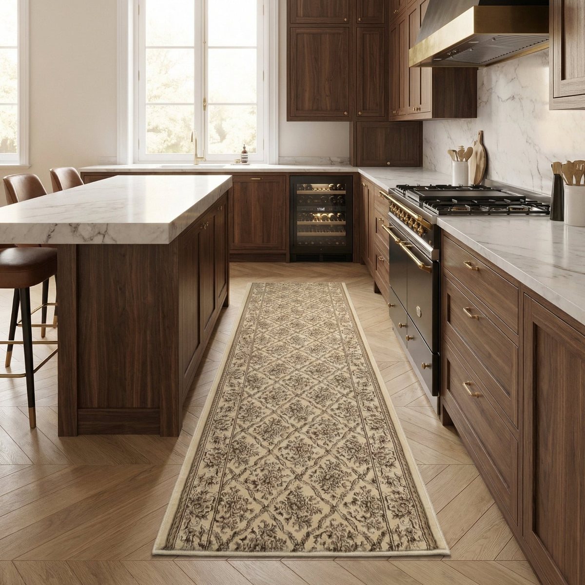 Legacy Ivory 58018-100 Kitchen Runner