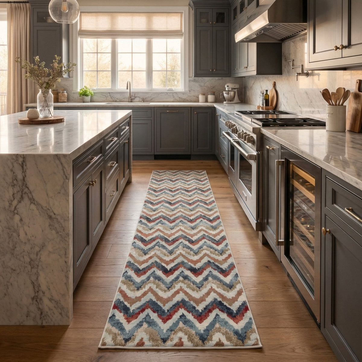 Melody Multi 985018-996 Kitchen Runner
