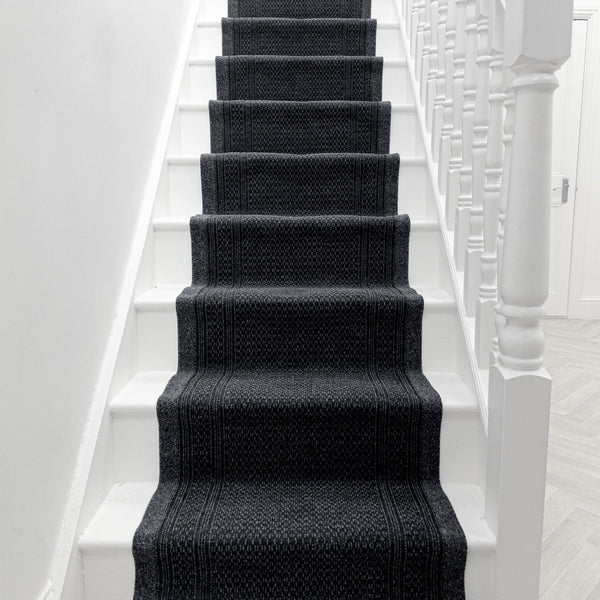 Aztec Noir Tapis d’escalier