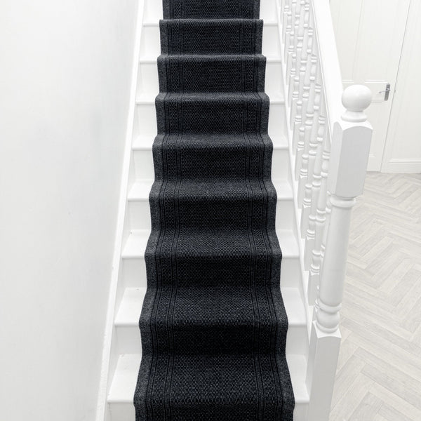 Aztec Noir Tapis d’escalier