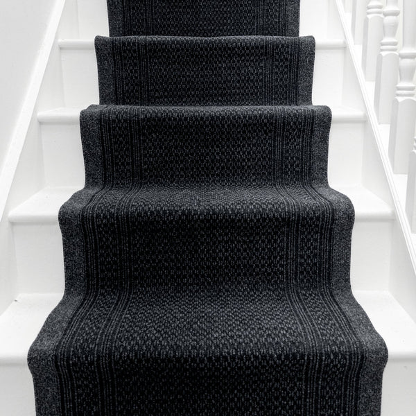 Aztec Noir Tapis d’escalier