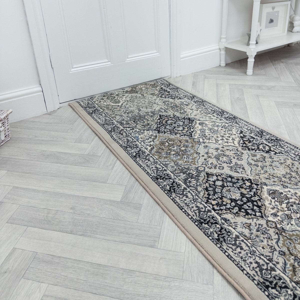 Ancient Garden Cream/Gray 57008-9696 Rug Runner