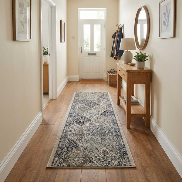 Ancient Garden Cream/Gray 57008-9696 Rug Runner