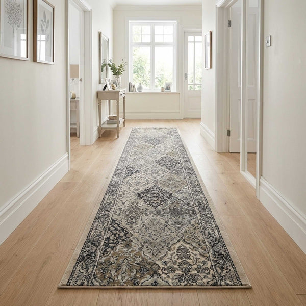 Ancient Garden Cream/Gray 57008-9696 Rug Runner