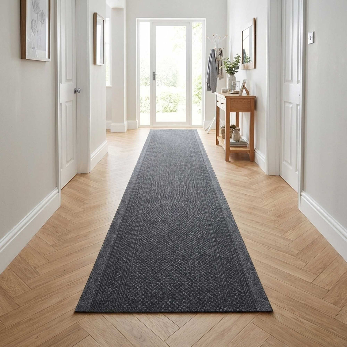 Aztec Grey Tapis de couloir