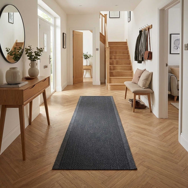 Aztec Grey Tapis de couloir