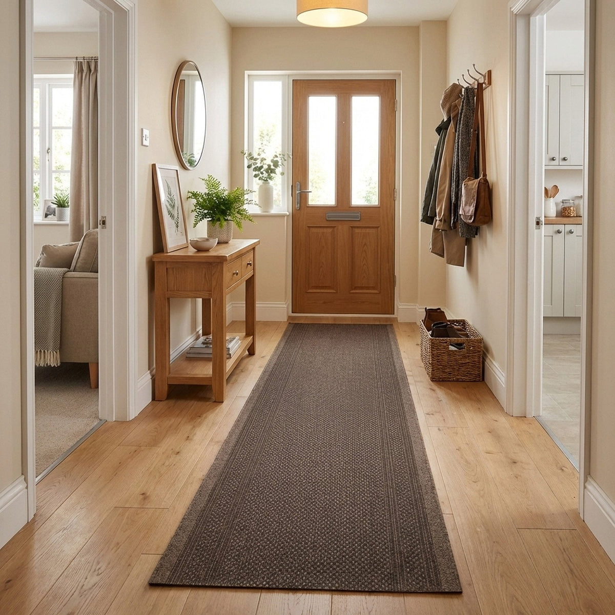 Aztec L. Brown  Hall Runner