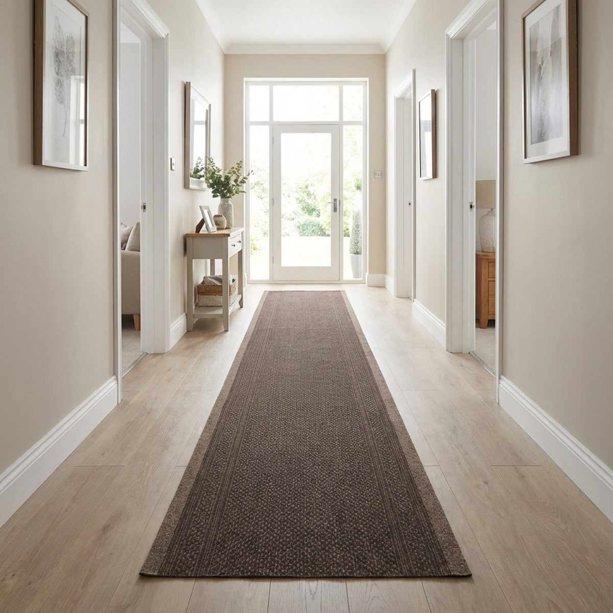 Aztec L. Brown  Hall Runner
