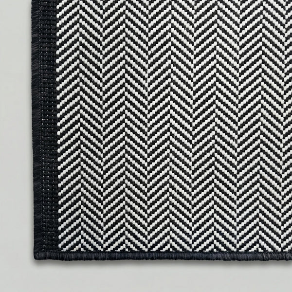 Illusion Black A Hall Runner