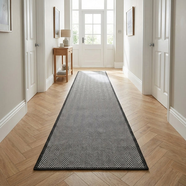 Illusion Black A Hall Runner