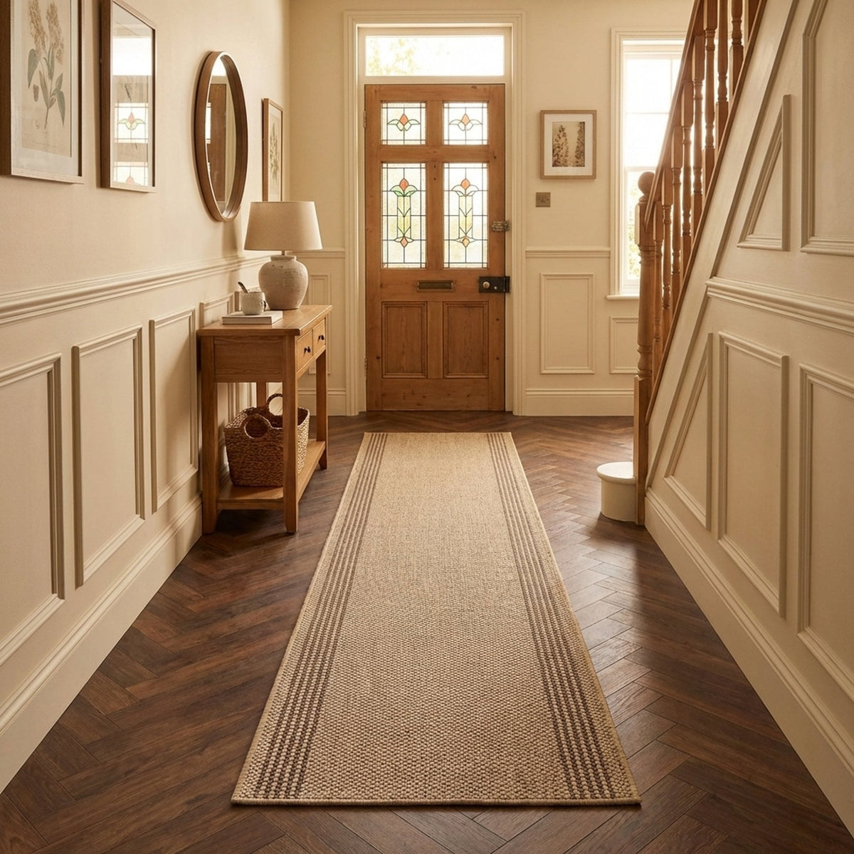 Natura Beige  Hall Runner