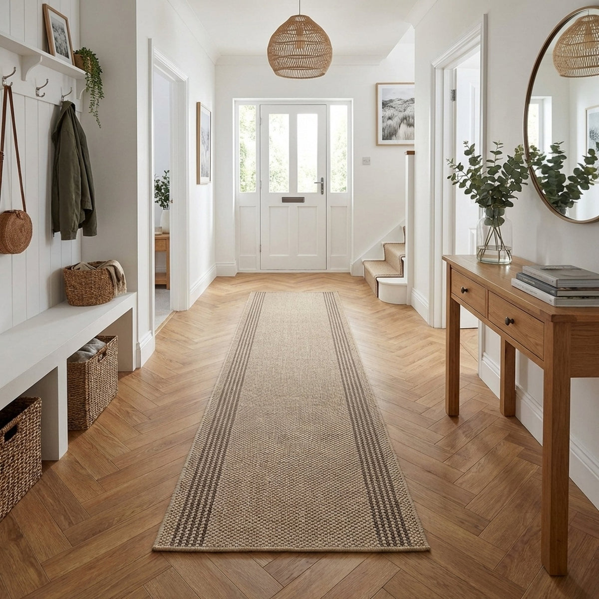 Natura Beige  Hall Runner