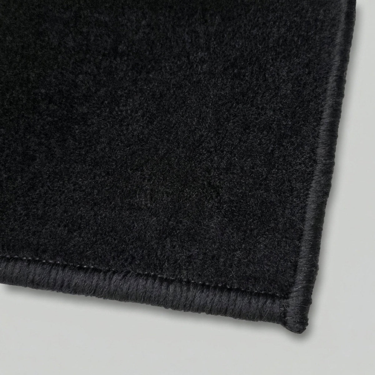Plain Black  Rug Runner