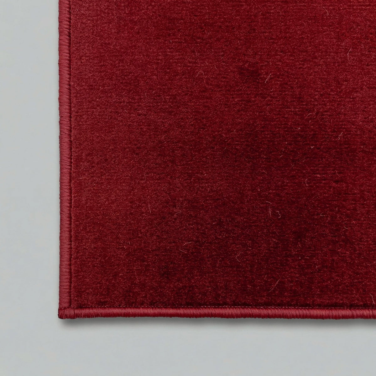 Plain Red  Hall Runner
