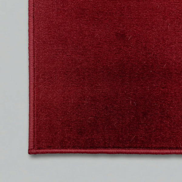 Plain Red  Hall Runner