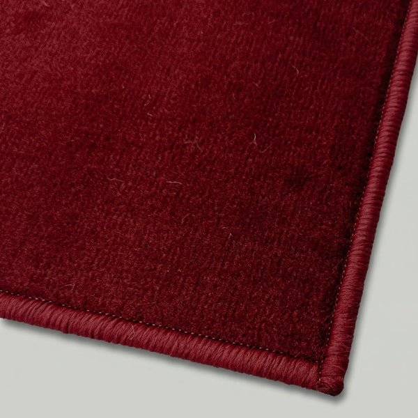 Plain Red  Rug Runner