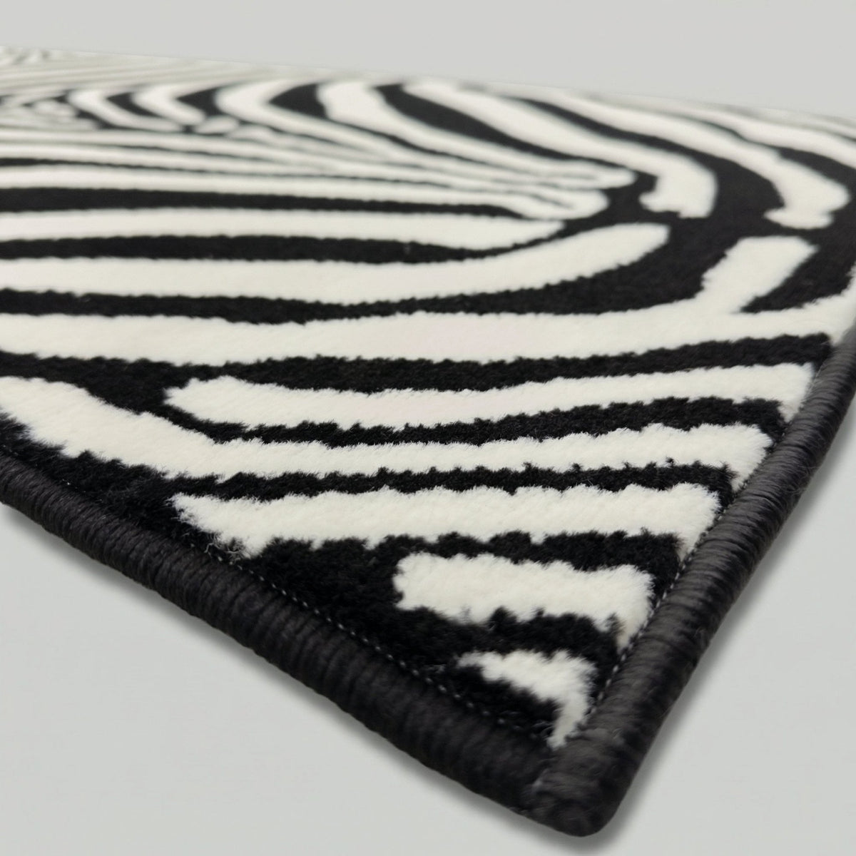 Zebra Print  Rug Runner