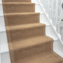 Aztec Beige Stair Runner - 30cm / 66cm
