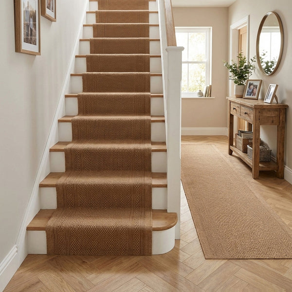 Aztec Beige Treppenläufer