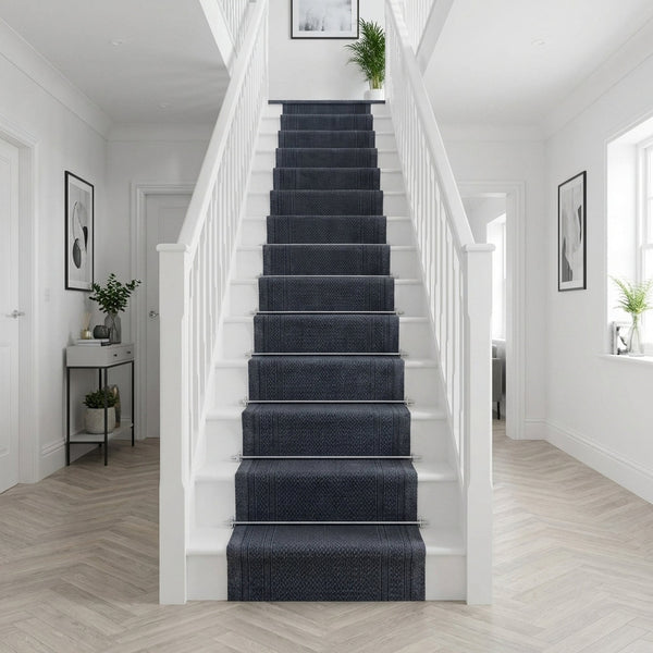 Aztec Gris Tapis d’escalier