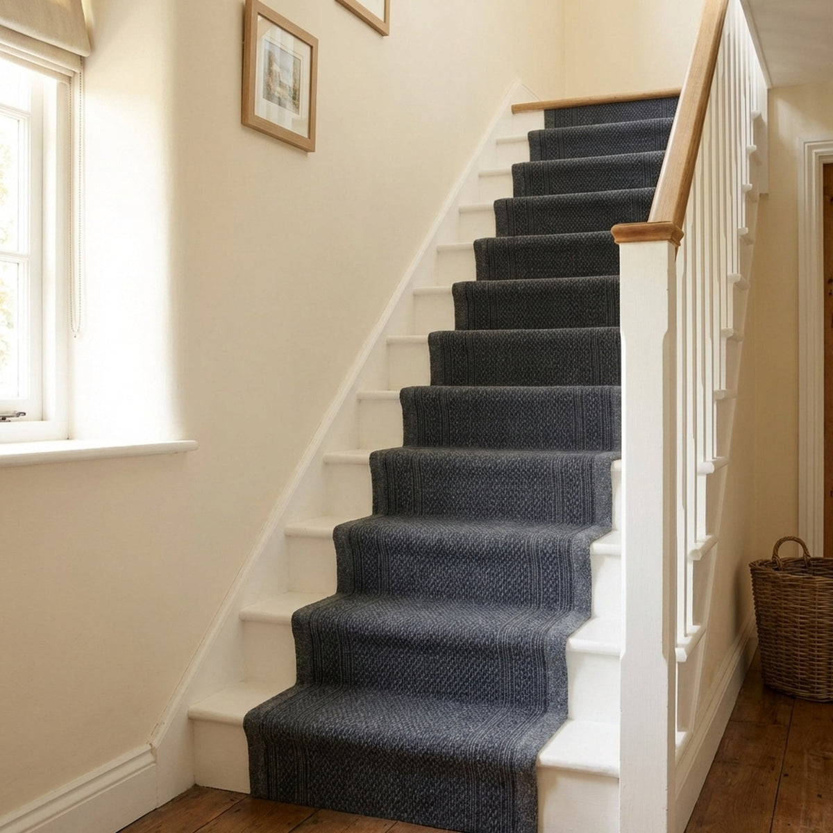 Aztec Gris Tapis d’escalier