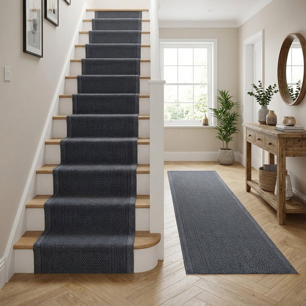 Aztec Gris Tapis d’escalier