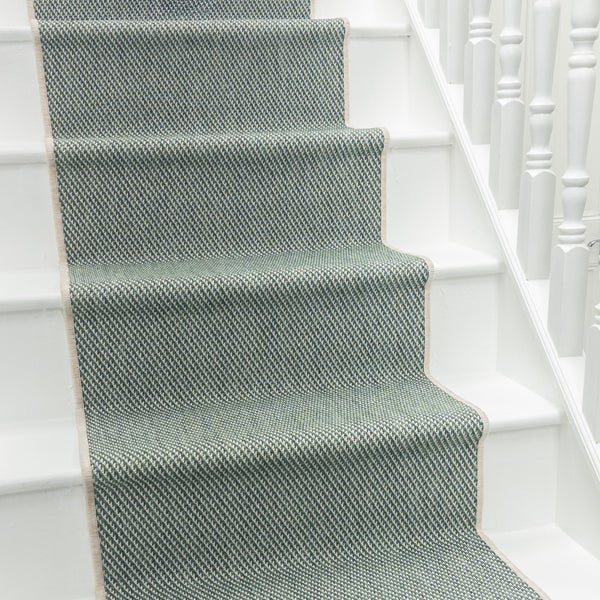Coastal Green A Stair Runner