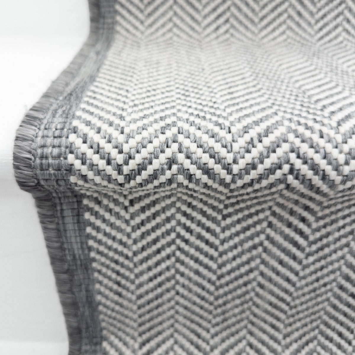 Illusion Grey A Stair Runner