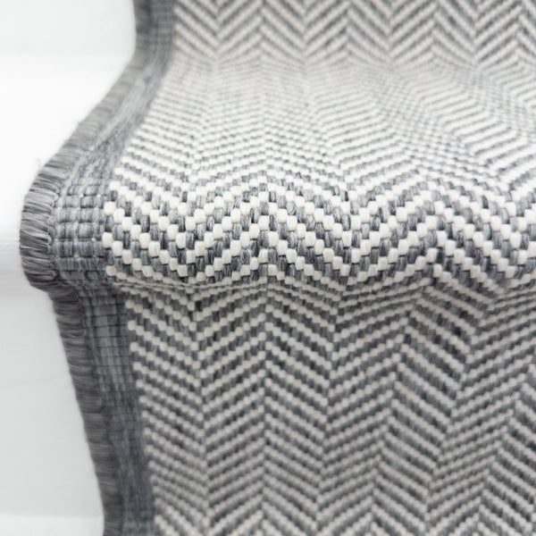Illusion Grey A Stair Runner