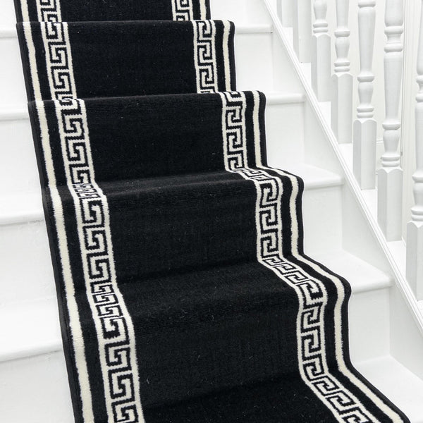 Key Black Stair Runner