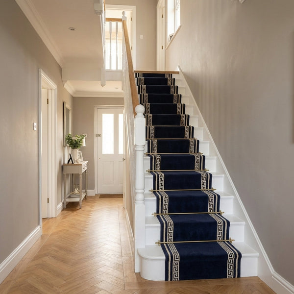 Key Bleu Tapis d’escalier