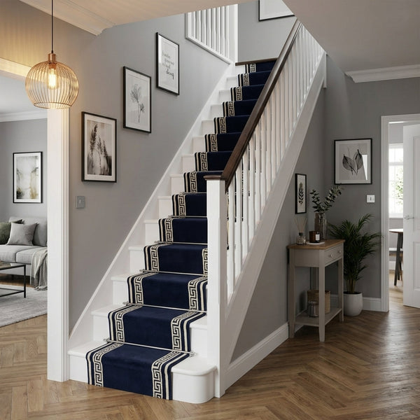 Key Bleu Tapis d’escalier