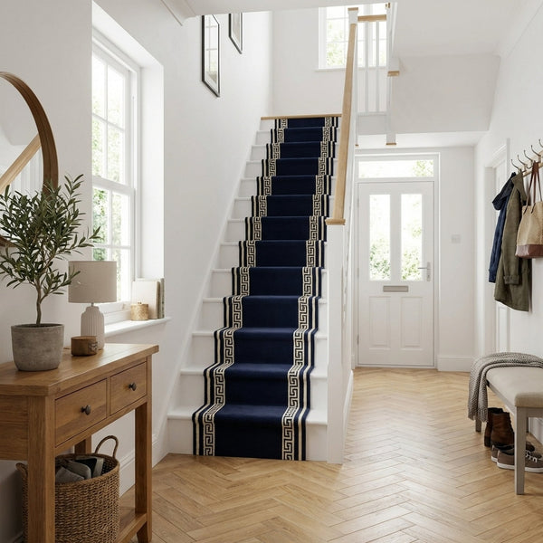 Key Bleu Tapis d’escalier