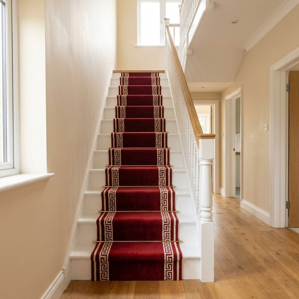 Key Red Stair Runner