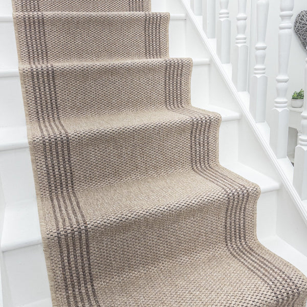 Natura Beige Stair Runner
