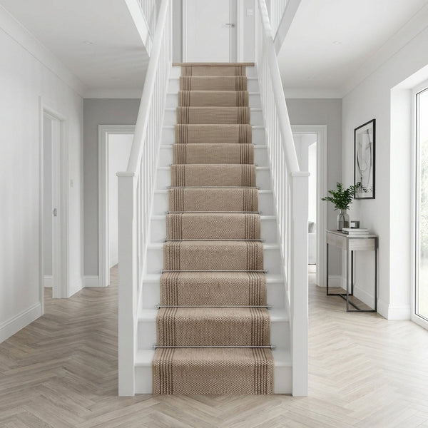 Natura Beige Stair Runner