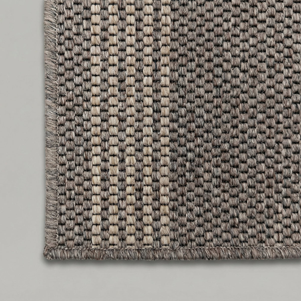 Natura Tweed Beige Stair Runner