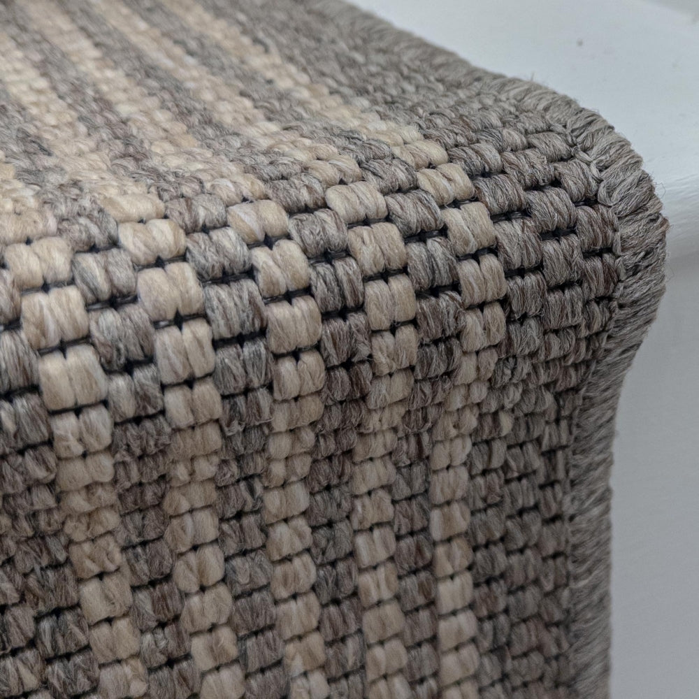 Natura Tweed Beige Stair Runner