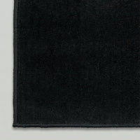 Plain Schwarz Treppenläufer