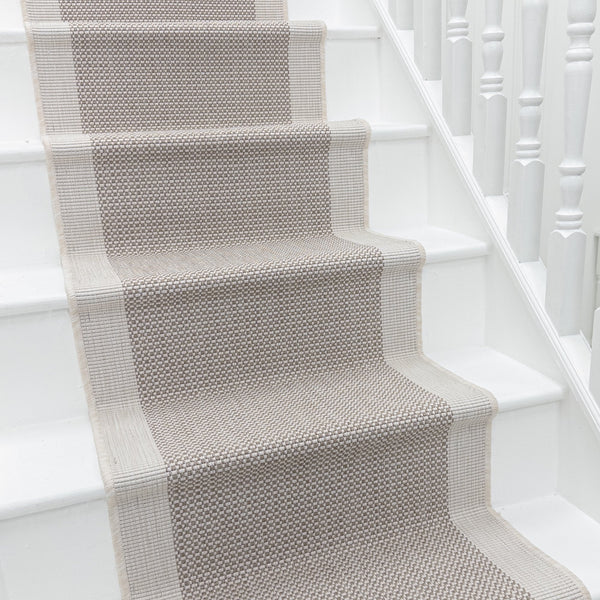 Vichy Beige A Stair Runner