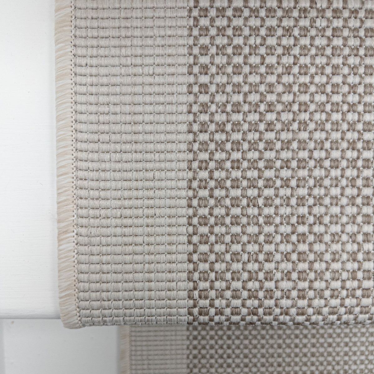 Vichy Beige A Stair Runner