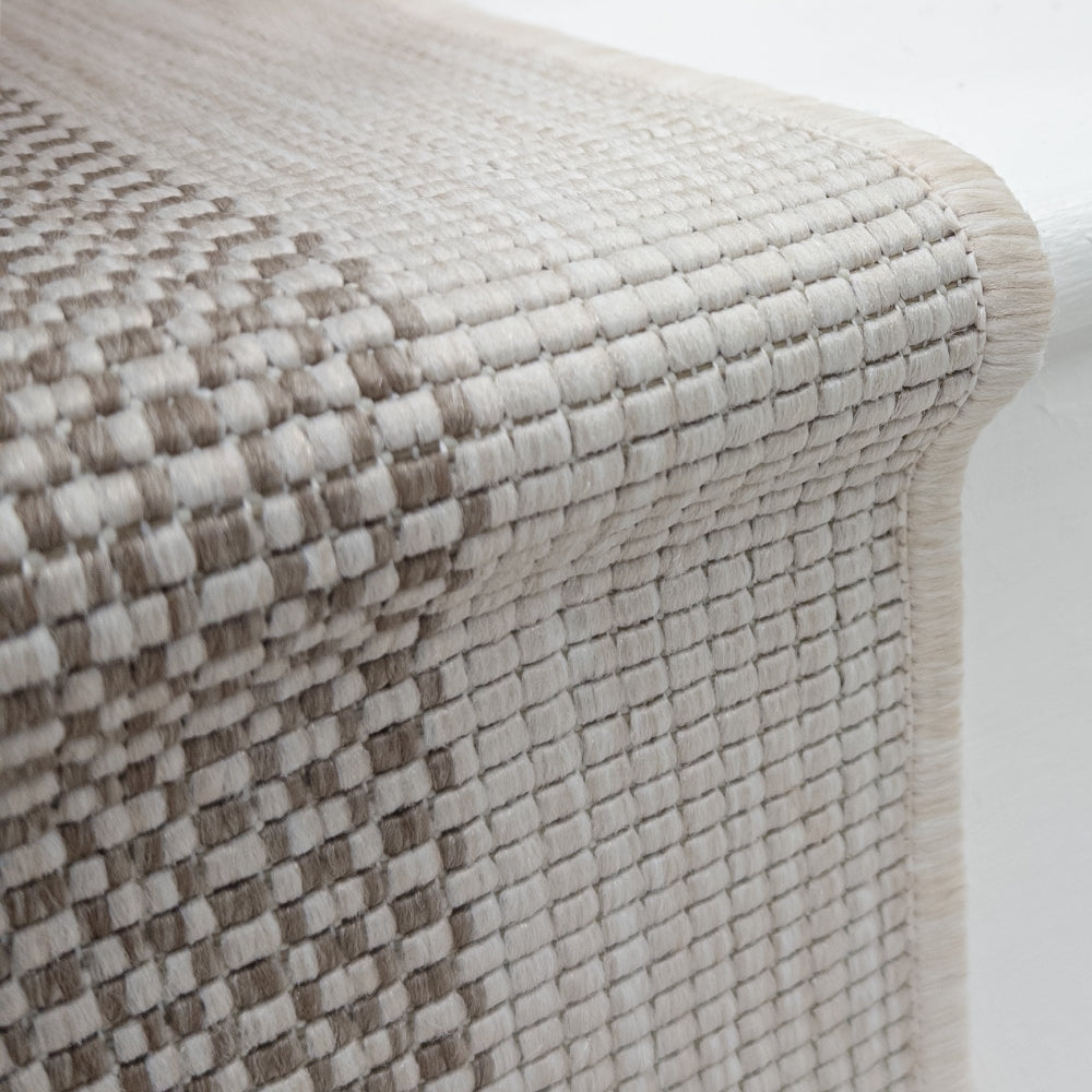 Vichy Beige A Stair Runner