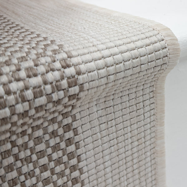 Vichy Beige A Stair Runner