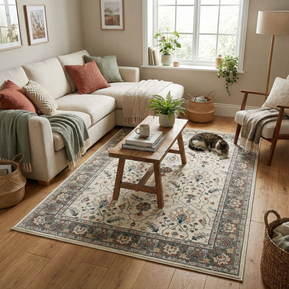 Montville Alabaster Area Rug