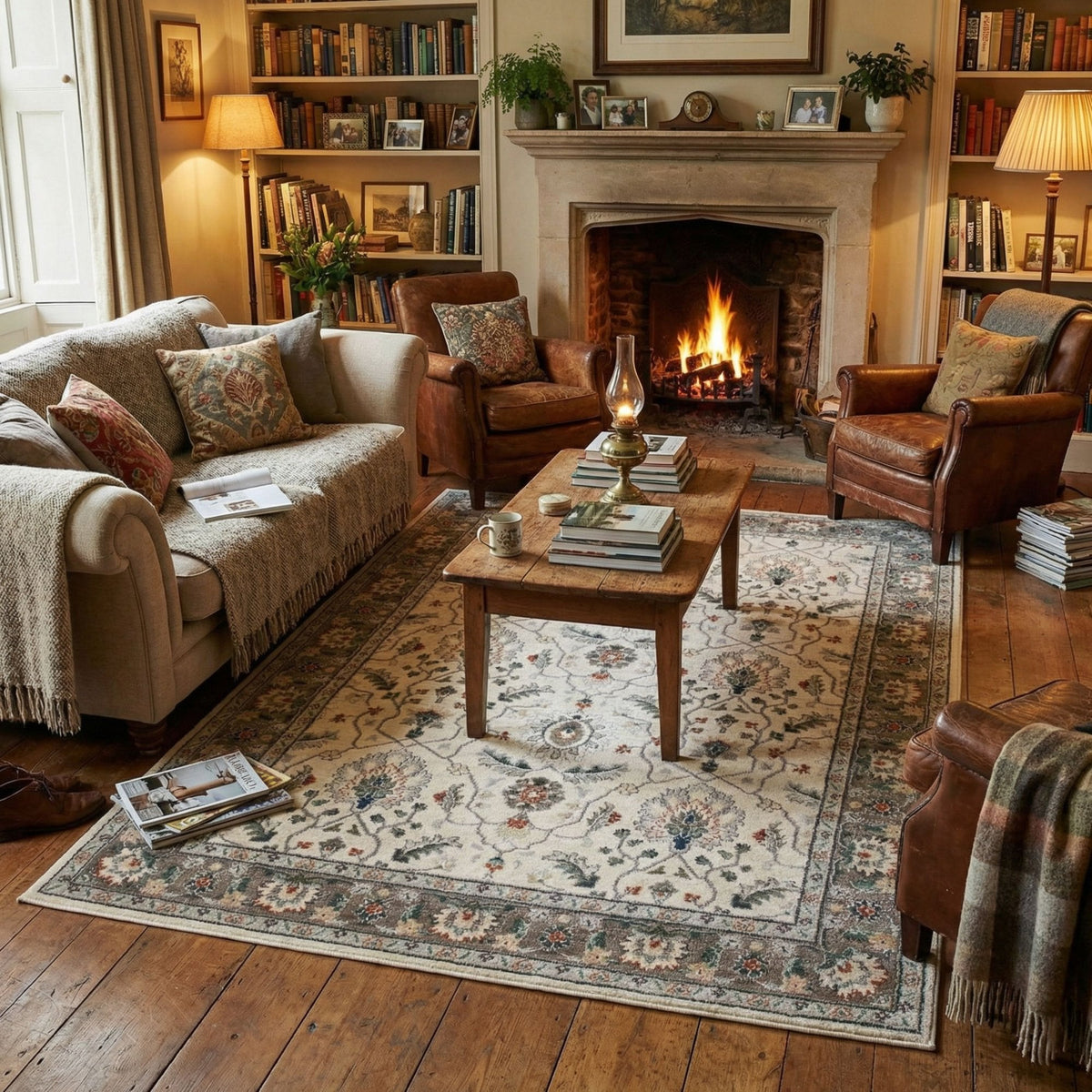 Montville Alabaster Area Rug